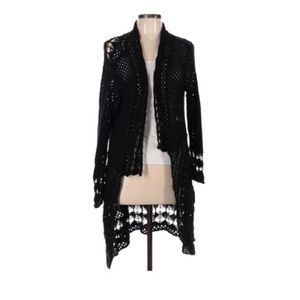Joseph A.- Black Boho Cardigan